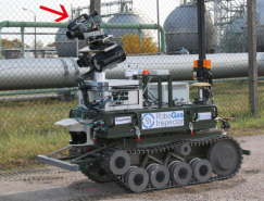 Робот для автономного поиска утечек газов